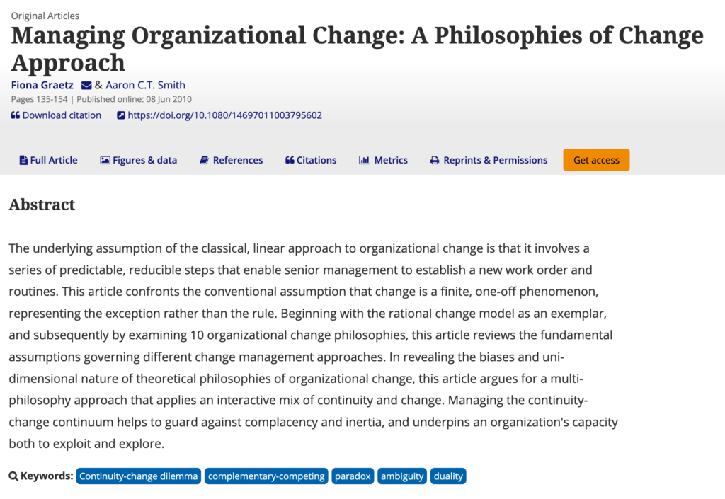 managing-organizational-change-a-philosophies-of-change-approach